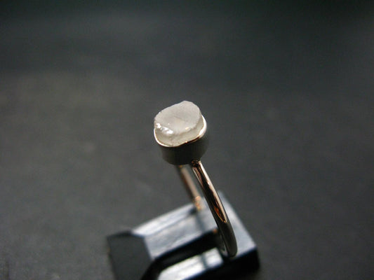 9.55 Carat Phenakite Phenacite Sterling Silver Size 8 Ring from Brazil