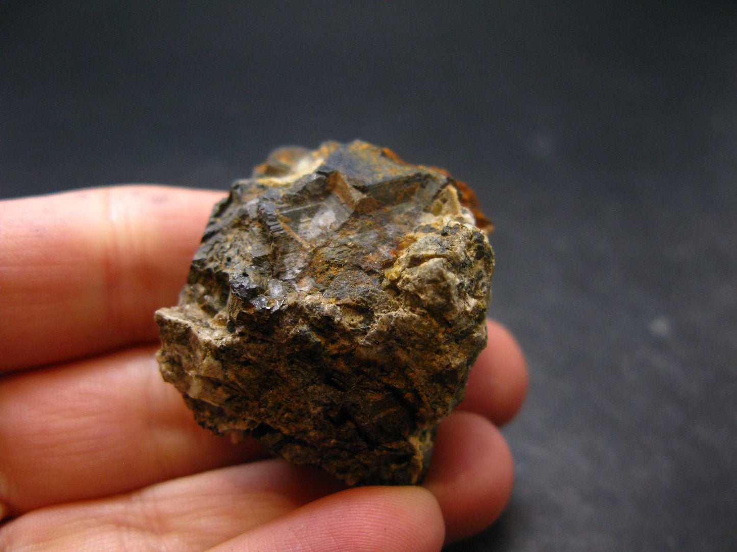 Large Magnetite Cluster from Bolivia - 1.2"