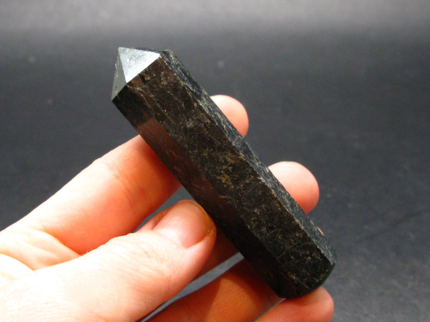 Nuumite Nuummite Wand Massage From Greenland - 3.0"