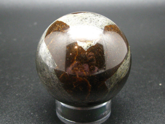 Rare Staurolite crystal in matrix Sphere Ball from Russia - 2.0"