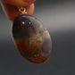 Iolite Cordierite & Sunstone Silver Pendant From India - 1.2" - 5.8 Grams