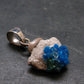Cavansite Crystal Pendant In Sterling Silver From India - 1.0" - 1.57 Grams