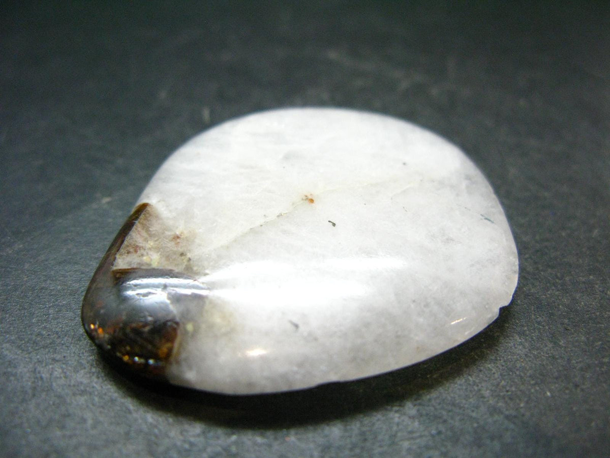 Rare Cryolite Tumbled Stone From Greenland - 1.8" - 19.67 Grams