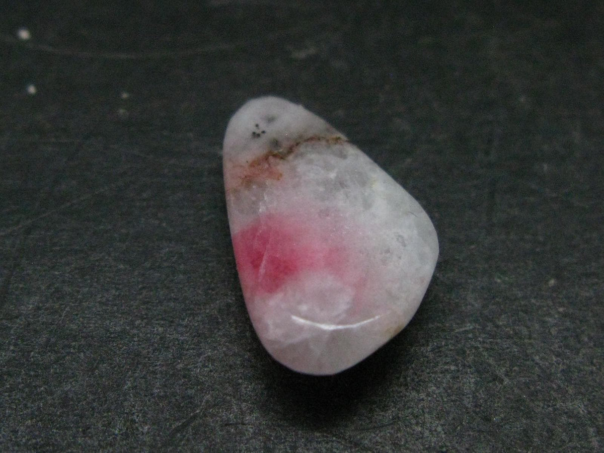 Rare Pink Tugtupite Tumbled Piece From Greenland - 7.40 Carats - 0.8"