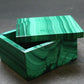 Rich Vibrant Green Malachite Box From Congo - 2.0" - 116.21 Grams