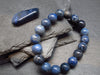 Dumortierite Genuine Bracelet ~ 7 Inches ~ 10mm Round Beads