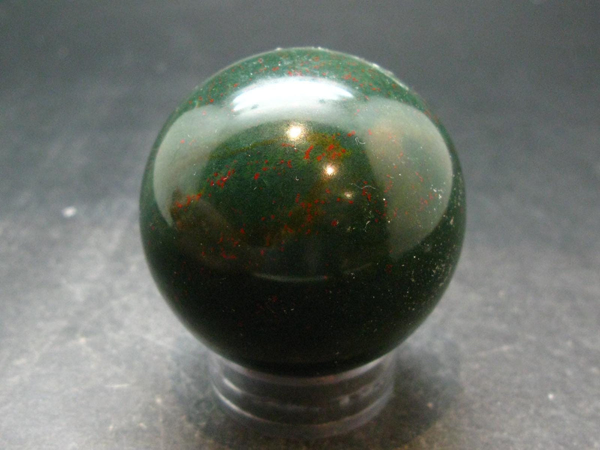 Bloodstone Sphere From India - 1.9" - 172.52 Grams