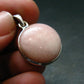 Pink Petalite Silver Pendant from Canada - 1.1" - 4.20 Grams