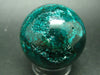 Very Rare 100% Pure Dioptase Sphere Ball from Congo - 1.8"