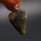 Phenakite Phenacite Tumbled Silver Pendant from Russia - 1.1" - 5.47 Grams