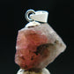 Rare Large Pezzottaite Pink Beryl 925 Silver Pendant from Madagascar - 8.30 Carats - 0.7"