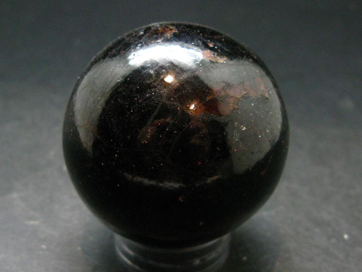 Red Garnet Almandine Sphere Ball From India - 355.72 Grams - 2.1"