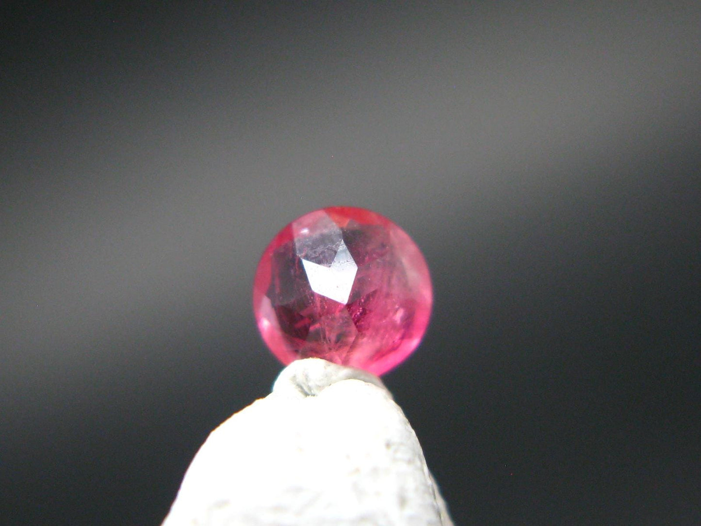 Beautiful Rare Gem Bixbite Red Beryl Emerald Cut Stone From Utah USA - 0.23 Carats - 4.0x4.0mm