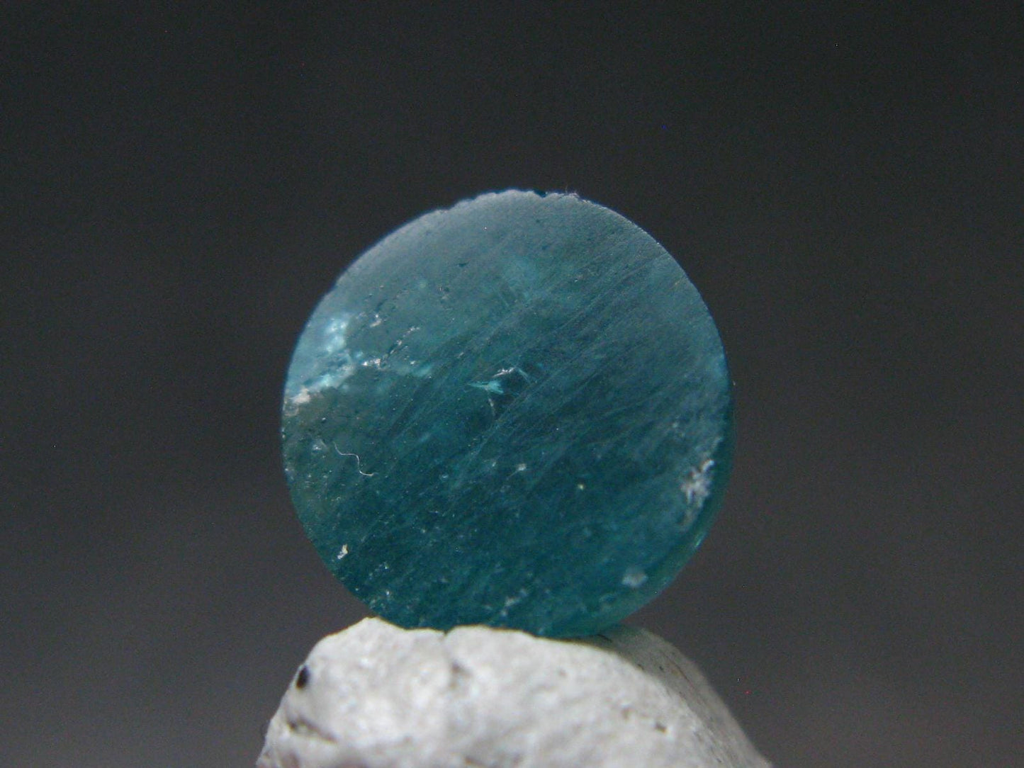 Extremely Rare Grandidierite Cabochon From Madagascar - 3.27 Carats