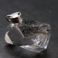 Fine Natural Herkimer Diamond Silver Pendant From New York 0.8" - 2.39 Grams