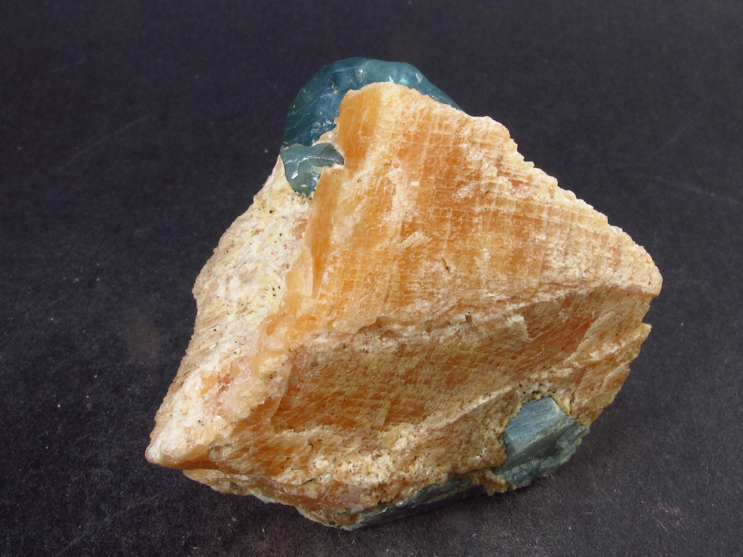 Rare Blue Apatite Cluster from Russia - 1.9" - 69.5 Grams