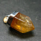 Yellow Citrine Sterling Silver Pendant from Brazil - 1.2" - 5.74 Grams
