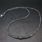 Extremely Rare Alexandrite Necklace - 19" - Rondelle Facetted Beads - 41 Carats