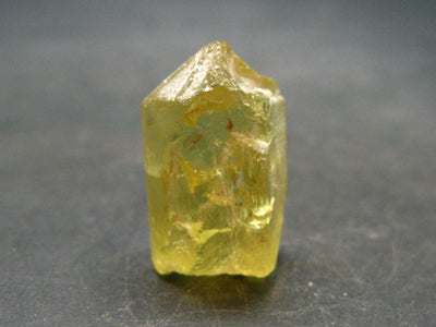 Large Gem Golden Apatite Crystal From Mexico - 0.6" - 7.27 Grams