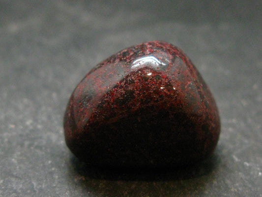 Red Cinnabar Cinabar Tumbled Piece From Spain - 14.68 Grams - 1.0"