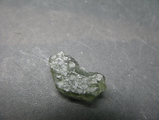 Moldavite Tektite Raw Piece from Czech Republic - 0.6" - 3.95 Carats - 0.79 Grams