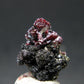 Rare Gem Proustite Cluster From Morocco - 0.7" - 2.20 Grams