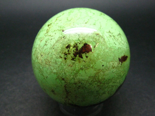 Rare Gaspeite Sphere Ball from Australia - 2.4" - 353 Grams