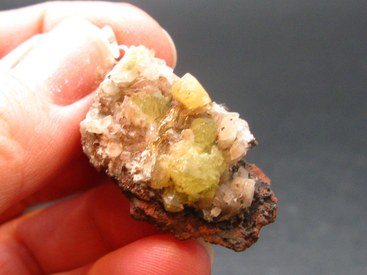 Adamite Silver Pendant From Mexico - 1.4" - 8.34 Grams