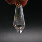 Rutilated Quartz Gold Plated Silver Pendant From Brazil - 1.7" - 6.74 Grams