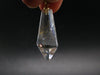 Rutilated Quartz Gold Plated Silver Pendant From Brazil - 1.7" - 6.74 Grams