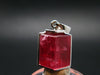 Rhodochrosite Sterling Silver Pendant From Alma Colorado - 1.0" - 4.58 Grams