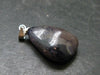 Iolite Cordierite Silver Pendant From India - 1.2" - 3.60 Grams