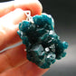 Dioptase Crystal Silver Pendant from Congo - 17.82 Grams - 1.7"