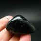 Very Rare Sterling Silver Nuumite Nuummite Pendant From Greenland - 1.6" - 24.04 Grams