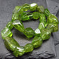 Peridot Genuine Bracelet ~ 7 Inches ~ 10mm Facetted Beads