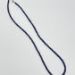 Blue Sapphire Beaded Necklace: Genuine Gemstone Jewelry, September Birthstone