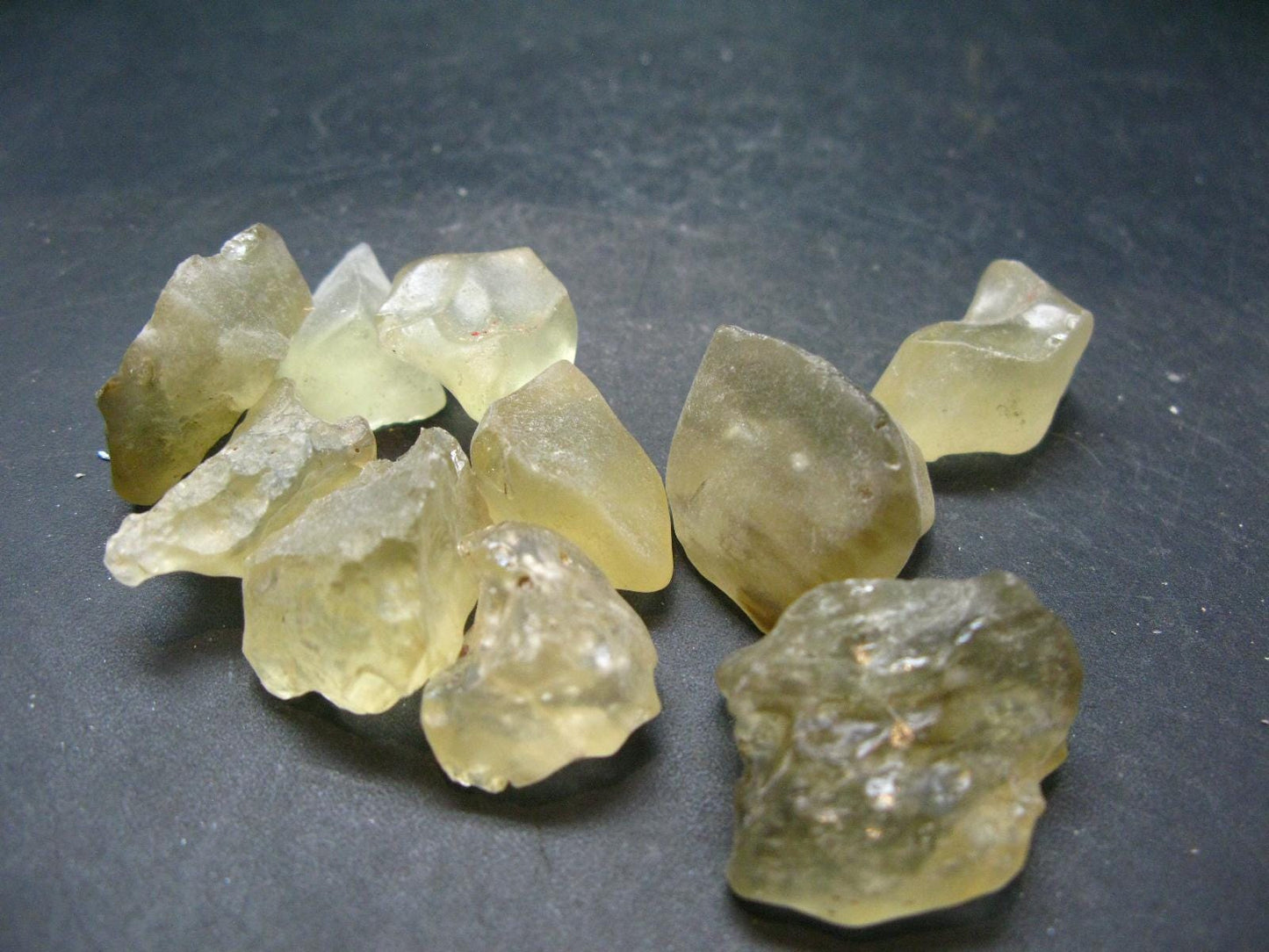 Nice Gem Lot of 10 Libyan Tektite Glass From Libya - 59.01 Grams