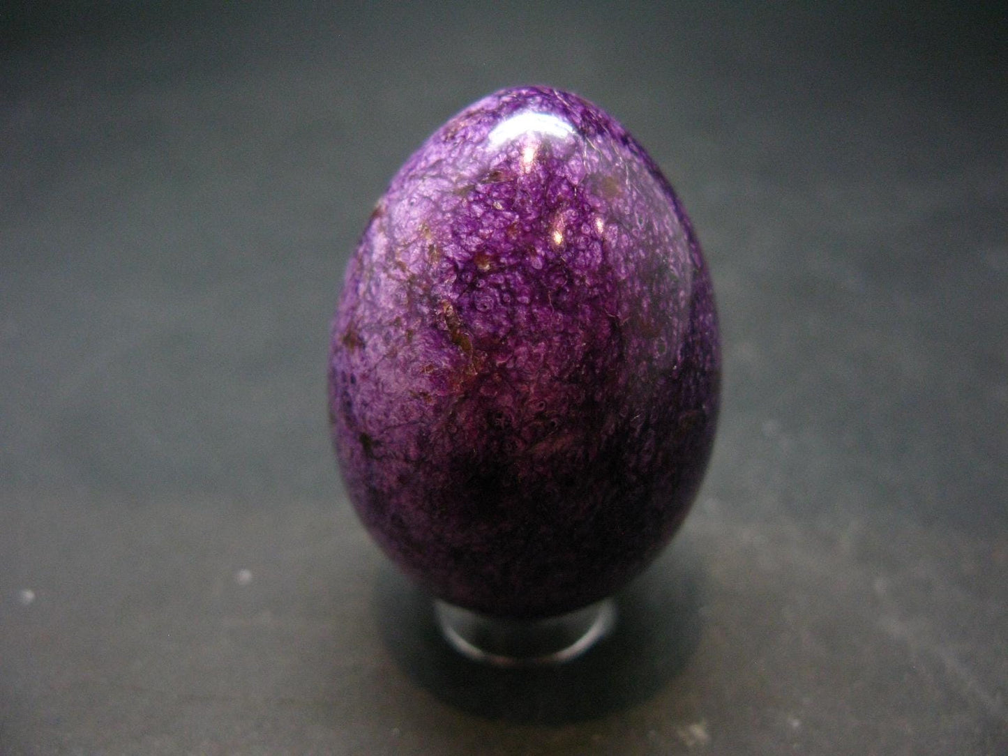 Rare Rich Purple Stichtite Egg From Russia - 1.7" - 45.33 Grams