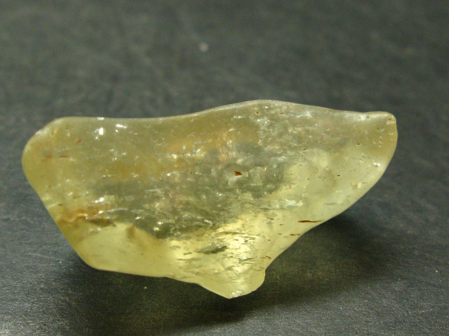 Nice Gem Libyan Tektite Raw Piece From Libya - 7.19 Grams - 1.4"