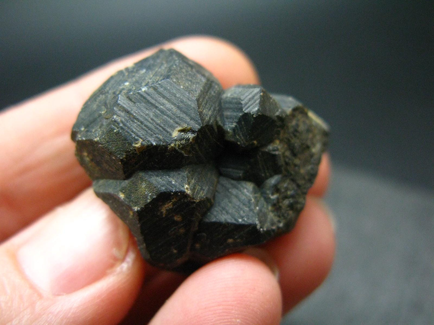 Black Melanite Andradite Garnet Crystal From Mali - 1.2" - 20.66 Grams
