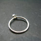 Phenakite Phenacite Sterling Silver Size 8 Ring from Nigeria - 1.91 Grams
