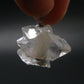 Clear Apophylite Apophyllite Crystal Silver Pendant From India - 1.0" - 6.20 Grams