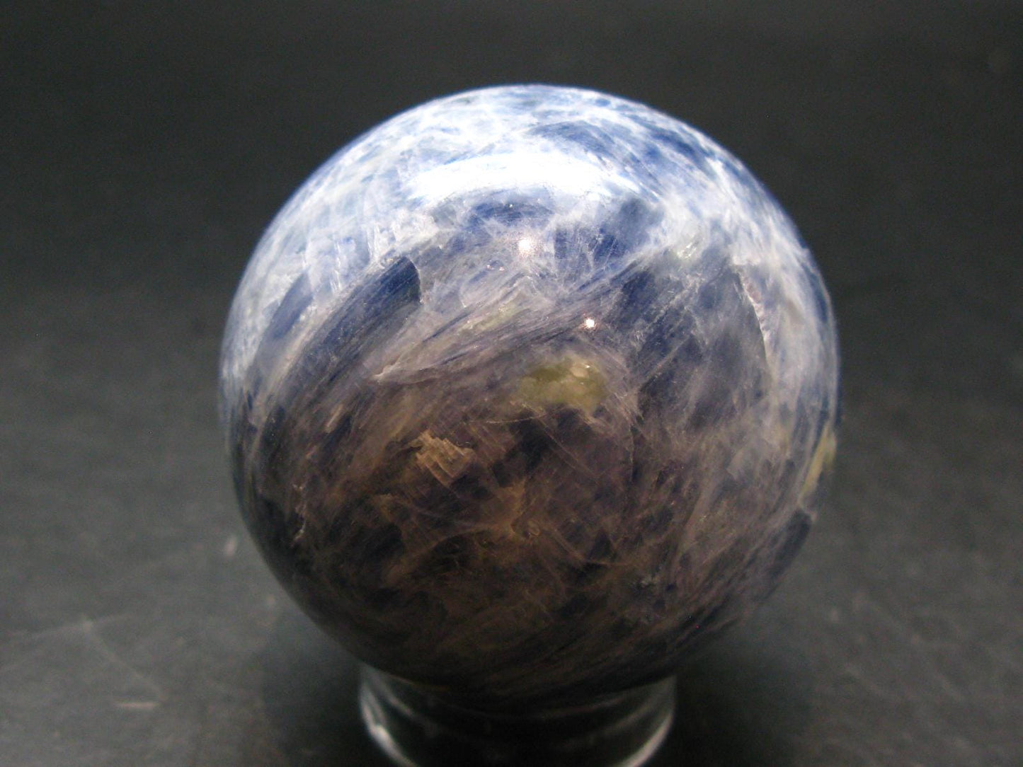 Blue Kyanite Sphere Ball From Brazil - 2.2"