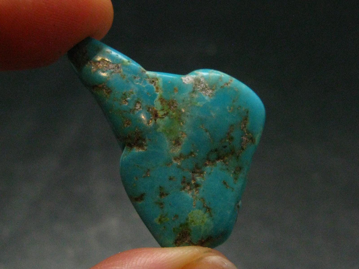 Genuine Tumbled Turquoise from Arizona, USA - 1.5" - 8.48 Grams