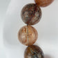 Rutilated Quartz Bracelet – Natural Gemstone Stretch Beaded Jewelry