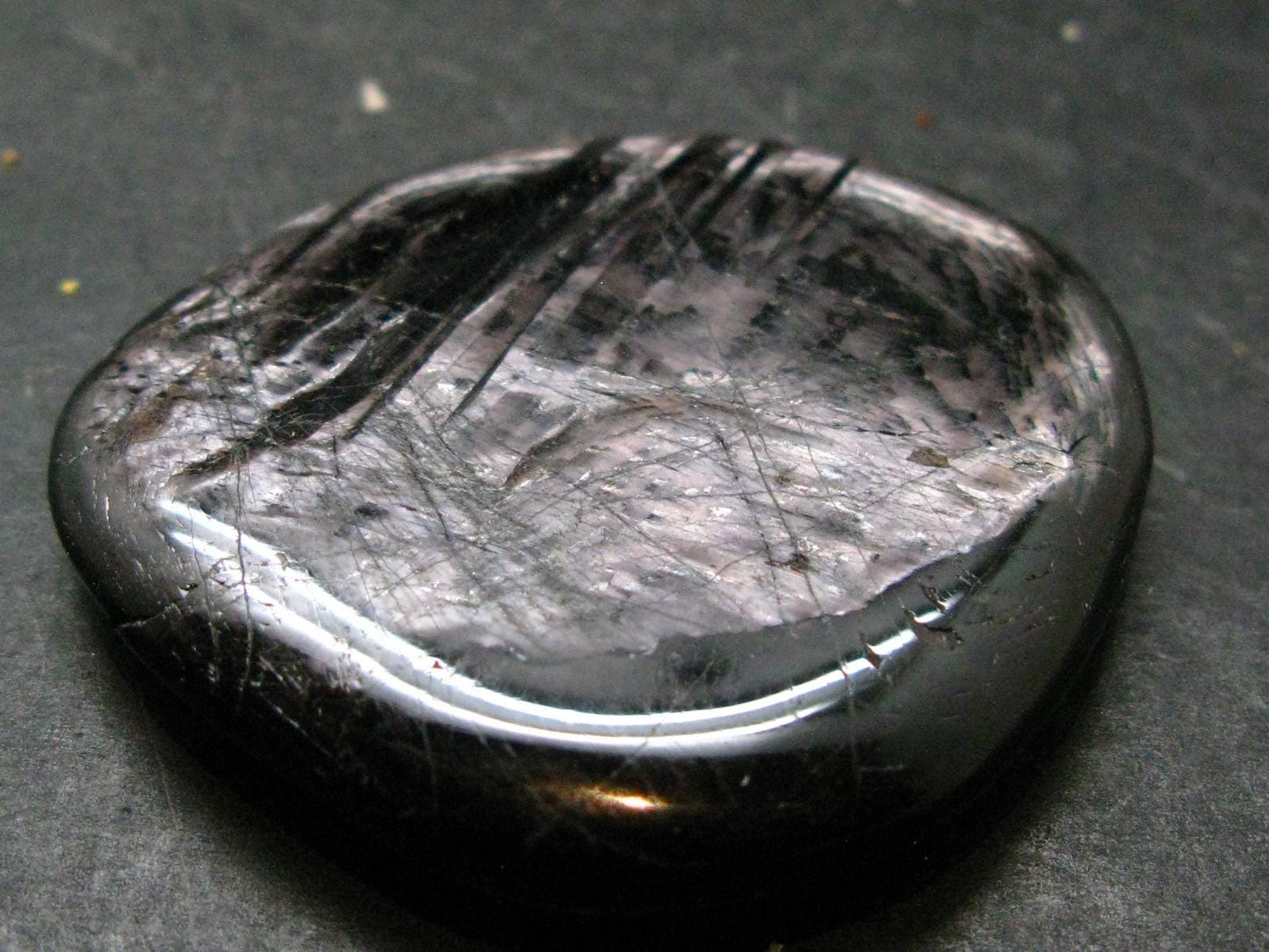 Tumbled Hypersthene Stone From Canada - 1.8"