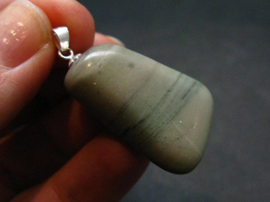 Infinite Infinity Silver Pendant From South Africa - 1.5"