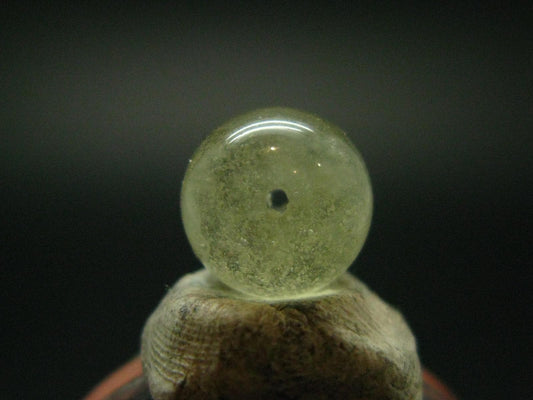 Libyan Tektite Glass Bead From Libya - 10 mm - 0.3"