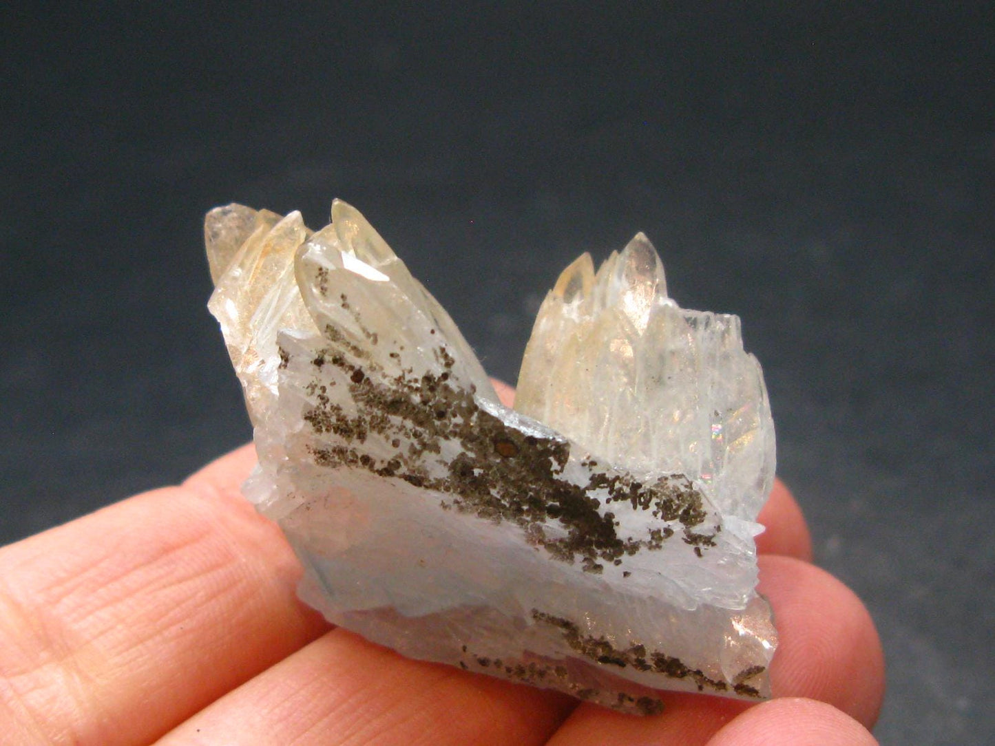 Blue Barite Cluster From Morocco - 1.3" - 19.58 Grams