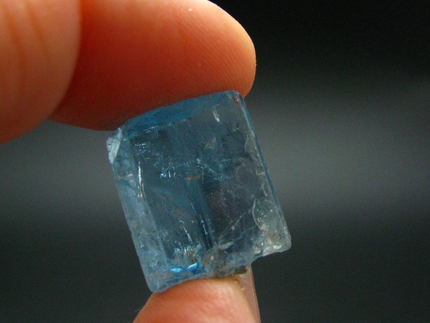 Natural Blue Topaz Crystal From Russia - 0.6" - 42.50 Carats